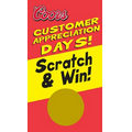 Scratch Off Cards - Customer Appreciation Days (2"x3.5")
